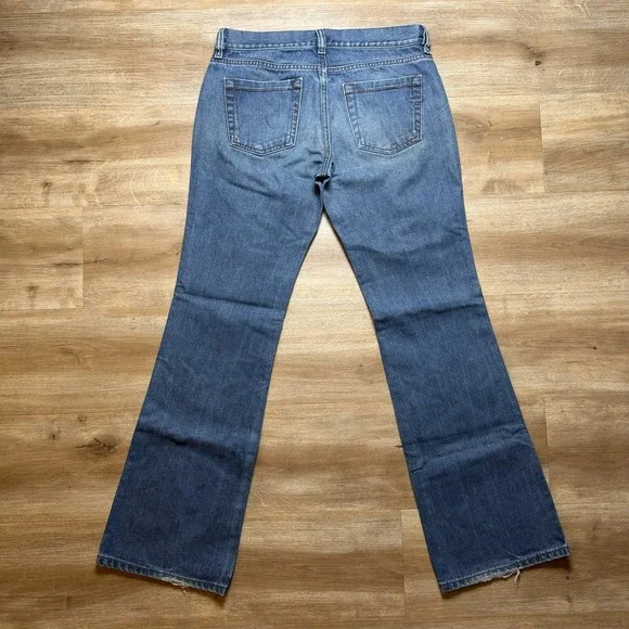 Diesel Jeans Women 30x30 Blue Bootcut Denim Made Italy Western Cowgirl Vintage - Picture 3 of 13